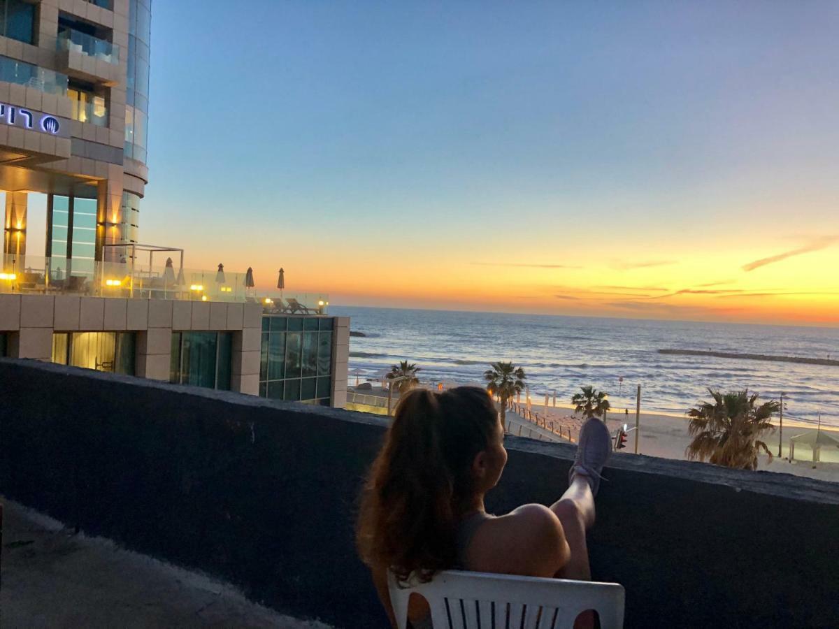 Beach Front Rooftop Apartment Tel Aviv Eksteriør billede